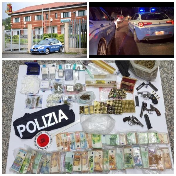 images Armi, munizioni e droga in casa: 2 arresti nel Vibonese 