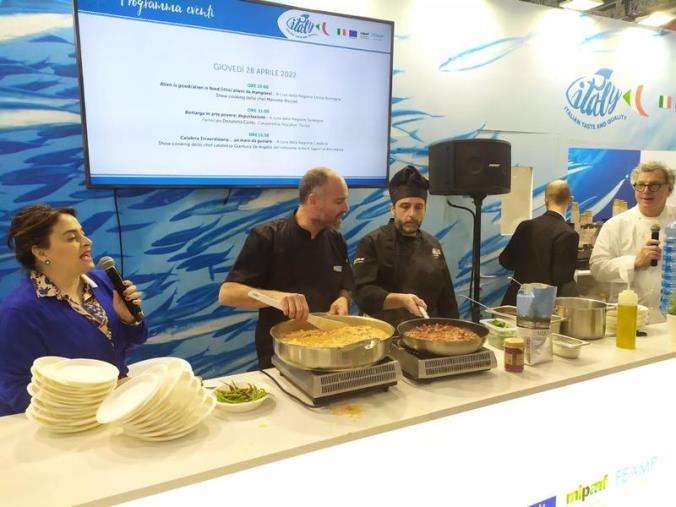 images “Seafood Expo Global 2022” a Barcellona, la Calabria c'è