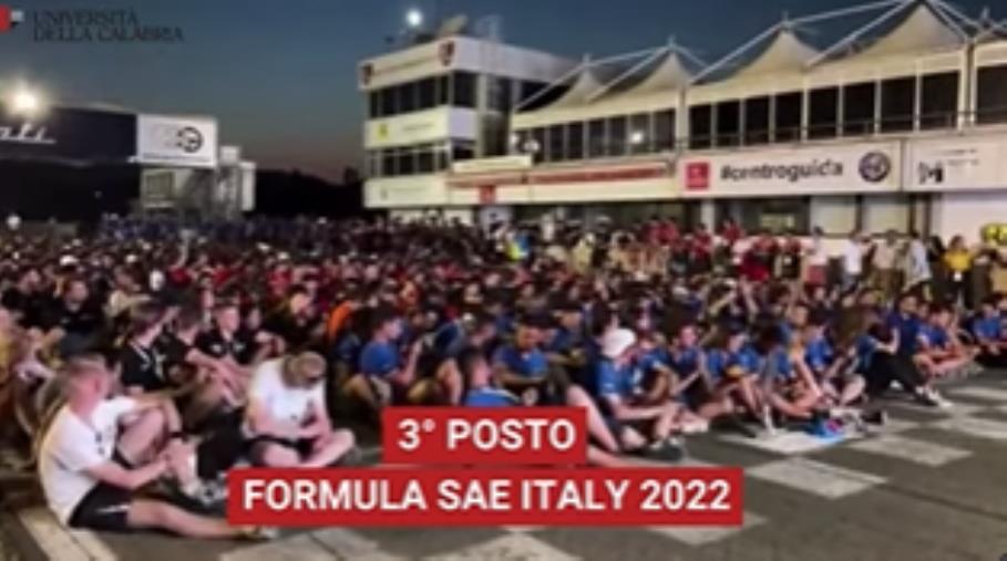 images Con "Anemos" l’Unical sale sul podio della Formula SAE Italy 2022 
