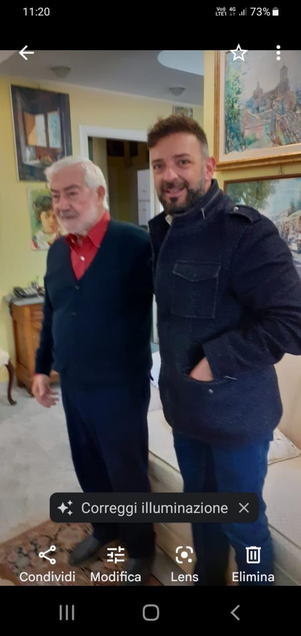Addio a Gioacchino Lamanna, Buccolieri: "Con il suo pennello ha immortalato gli angoli più suggestivi della nostra Catanzaro"