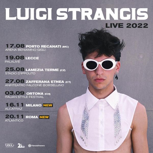 images A Lamezia Terme tutto pronto per il concerto di Luigi Strangis, vincitore dell’edizione 2022 di Amici 