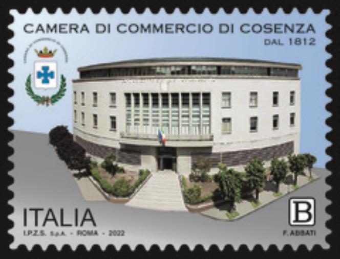 images Un francobollo dedicato alla Camera di Commercio di Cosenza