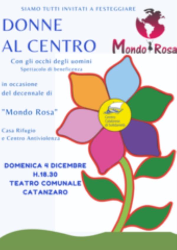 images La Casa Rifugio/Centro Antiviolenza 'Mondo Rosa' compie dieci anni