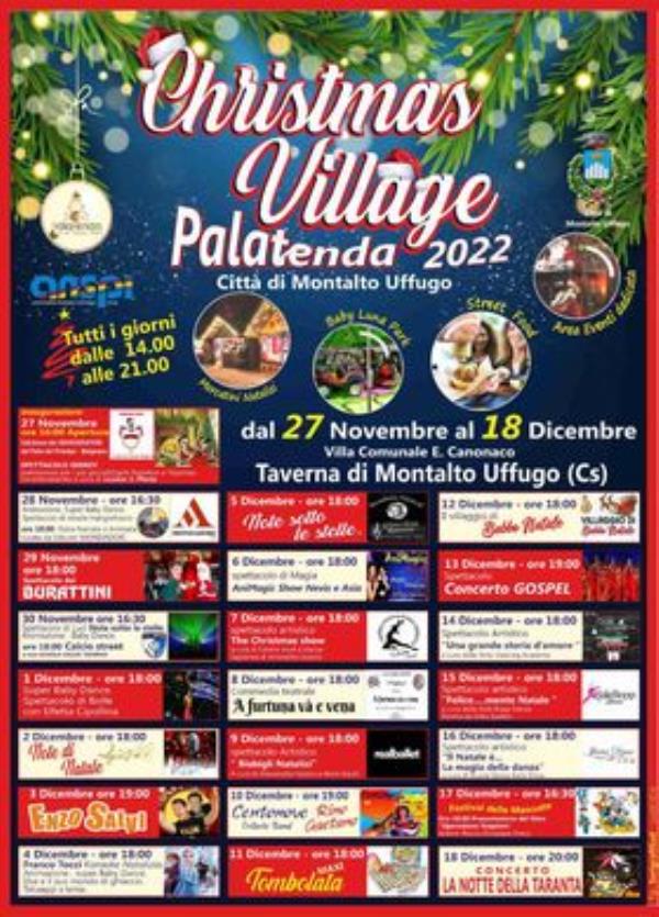 Montalto Uffugo, la frazione di Taverna diventa un “Christmas Village"