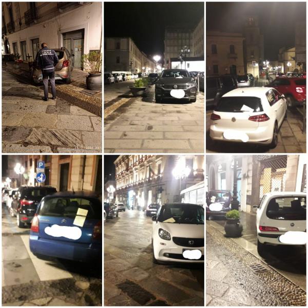 images Parcheggio selvaggio a Catanzaro, pugno duro del Comune nelle ore serali su Corso Mazzini