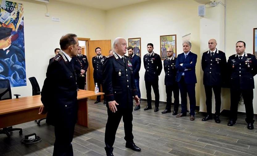 images Il Comandante della Legione Carabinieri Calabria Salsano ha fatto visita al Comando Provinciale di Crotone