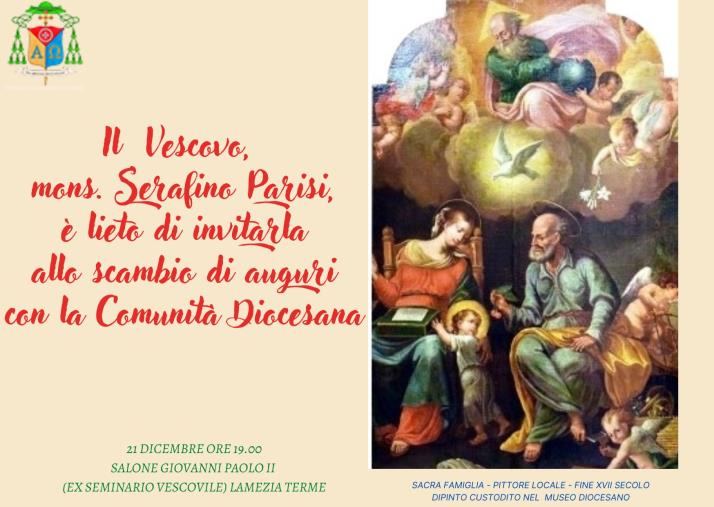 images Lamezia Terme, domani scambio di auguri tra il vescovo e la comunità diocesana