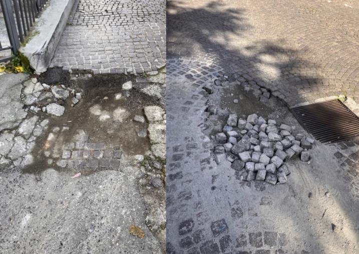 images Catanzaro, degrado e asfalto rattoppato: Veraldi denuncia l'abbandono del rione Maddalena