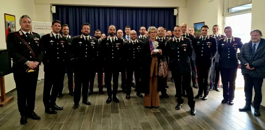images Il Prefetto di Crotone in visita alla Caserma del Comando Provinciale carabinieri