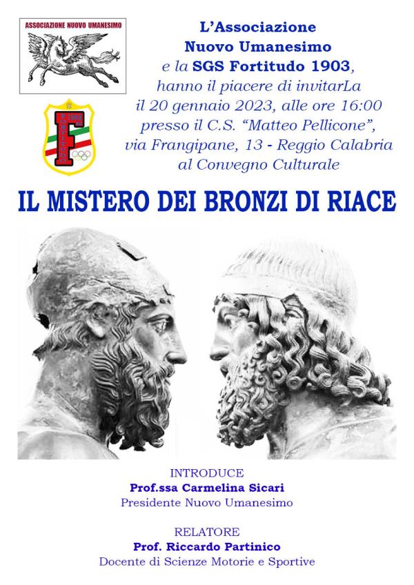 images Il Mistero dei Bronzi di Riace: il 20 gennaio a Reggio un convegno dedicato