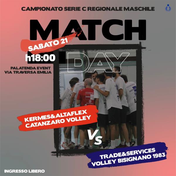 images Pallavolo C Maschile, la Kermes & Altaflex Catanzaro Volley sfida la capolista Bisignano