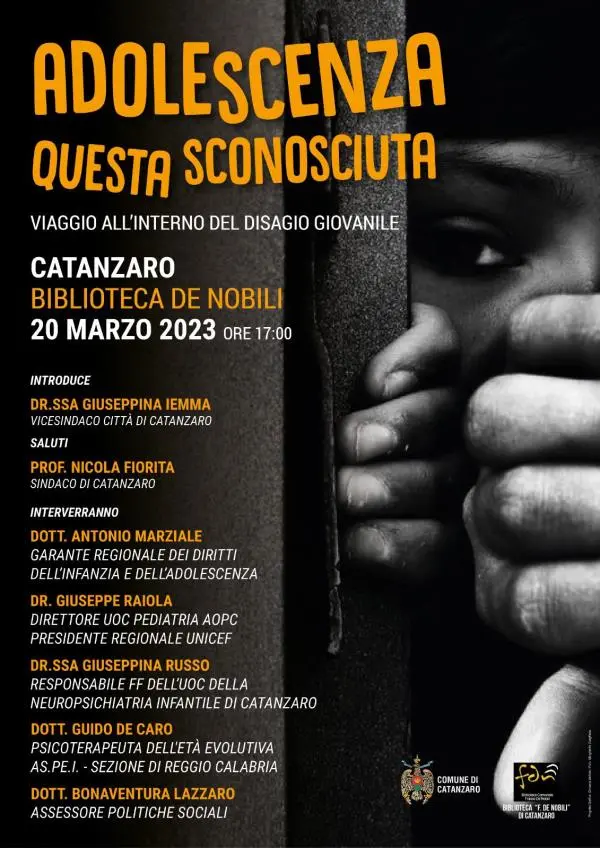 images “Adolescenza, questa sconosciuta”: il 20 marzo l'incontro a Catanzaro