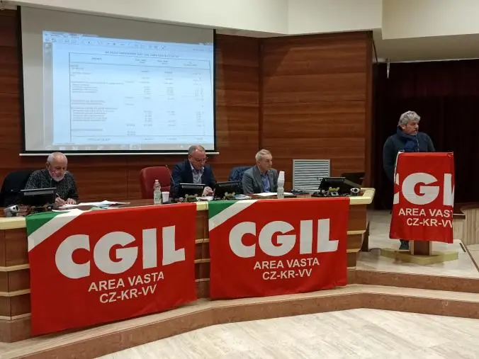 images Assemblea Generale Cgil Area Vasta a Lamezia Terme, verso la mobilitazione nazionale del 20 maggio