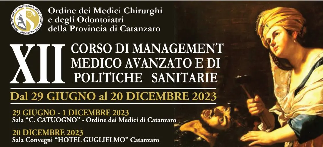 images Catanzaro, XII edizione per il Corso di management medico avanzato e di politiche sanitarie