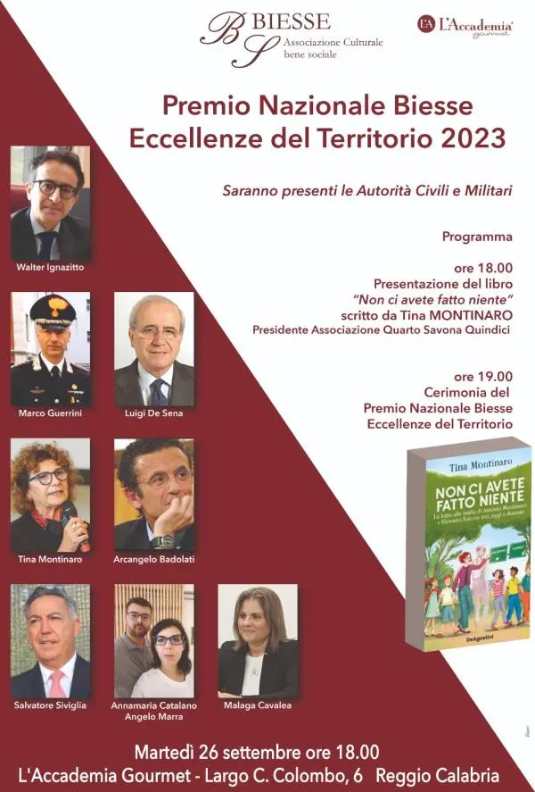 images Al via la VII edizione del 'Premio nazionale Biesse Eccellenze del territorio'  