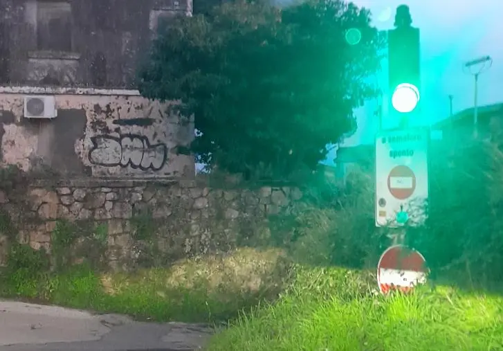 images Catanzaro, semaforo impazzito nel quartiere Gagliano: verde in contemporanea nei due sensi