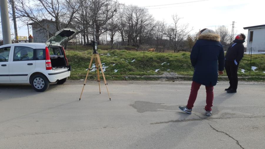 images Arpacal. Campagna di monitoraggio dei campi elettromagnetici e radon: avviata la misurazione a  Petronà