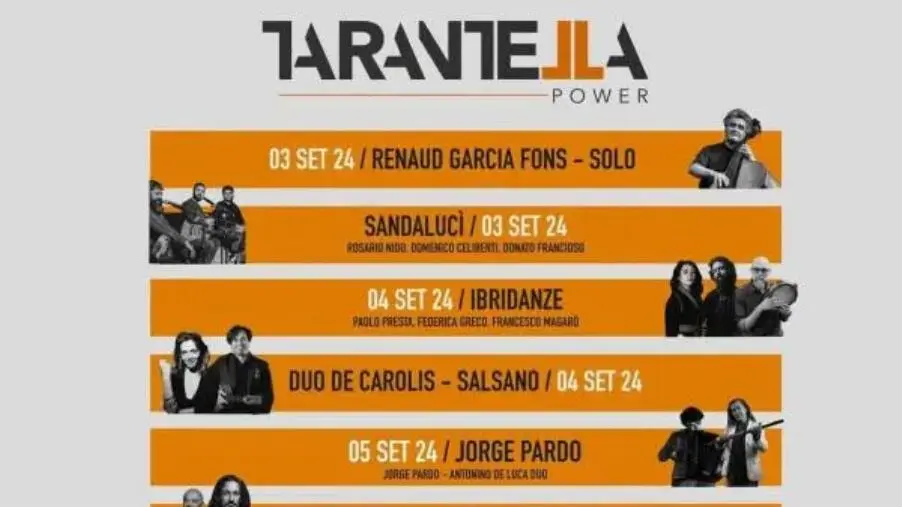 Al via a Cetraro il “Tarantella Power", il festival che celebra la musica e la danza tradizionale del Sud Italia 