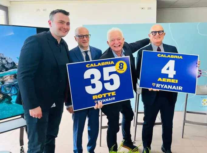 images Ryanair annuncia tutti i risultati ottenuti in Calabria 