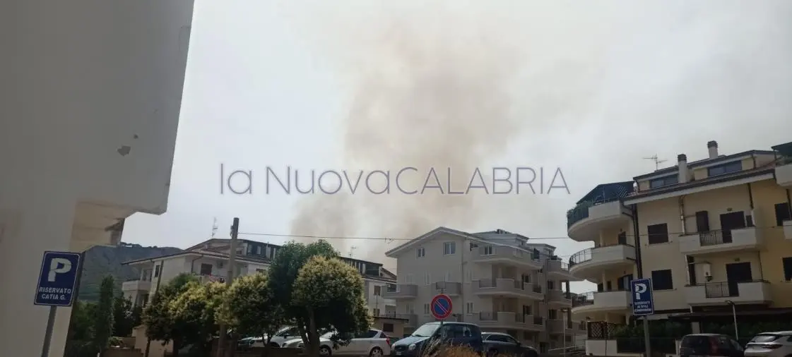 images Inizia l'emergenza incendi: le fiamme divorano le campagne di Squillace