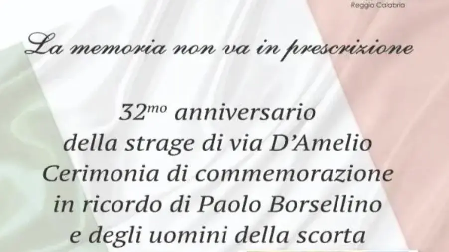 Reggio, l'associazione Biesse ricorda il giudice Borsellino e la strage di via D'Amelio