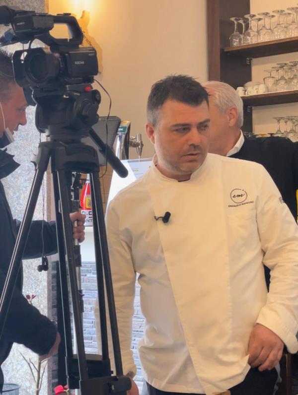 images Chef Mancuso spot nazionale di Mediaset e Rai