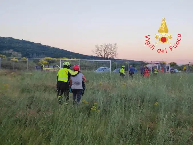 Vigili del fuoco, recuperati due escursionisti e due cani nel Cosentino 