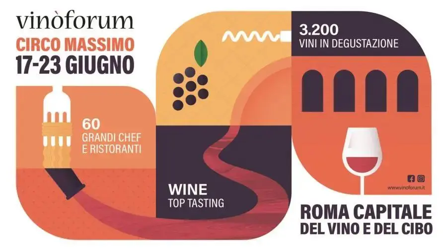 images Vinoforum di Roma: la Calabria parteciperà alla XXI edizione dal 17 al 23 giugno