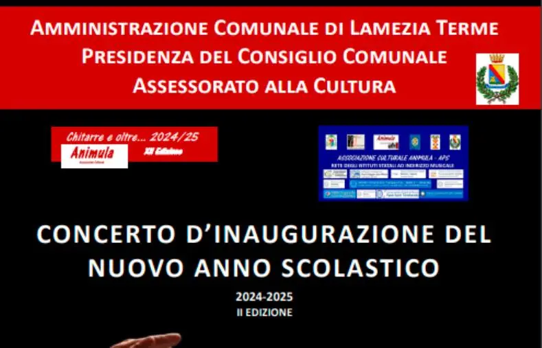 images Lamezia, tutto pronto per la II Edizione del “Concerto d’inaugurazione del nuovo anno scolastico” 