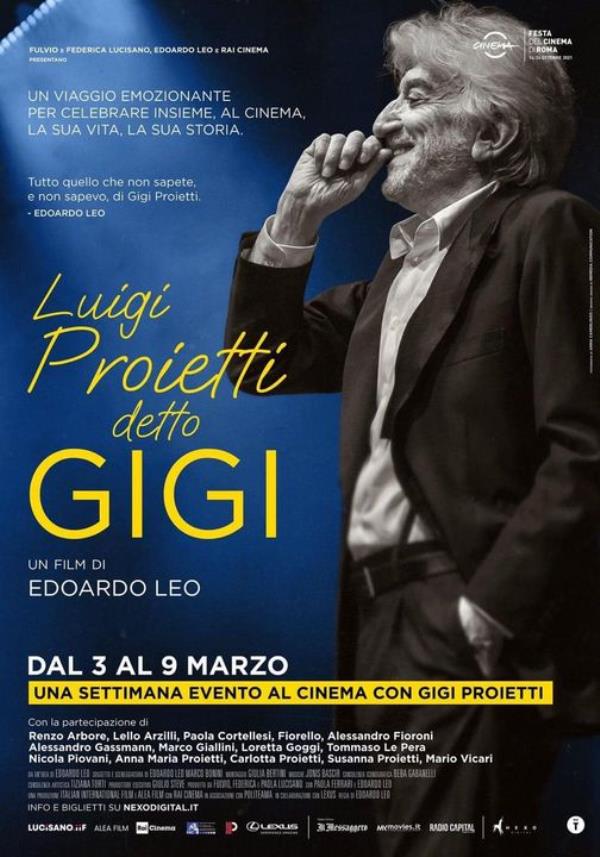 images Il Teatro Comunale di Catanzaro ospiterà dal 3 all’8 marzo “Luigi Proietti detto Gigi”, il film di Edoardo Leo

