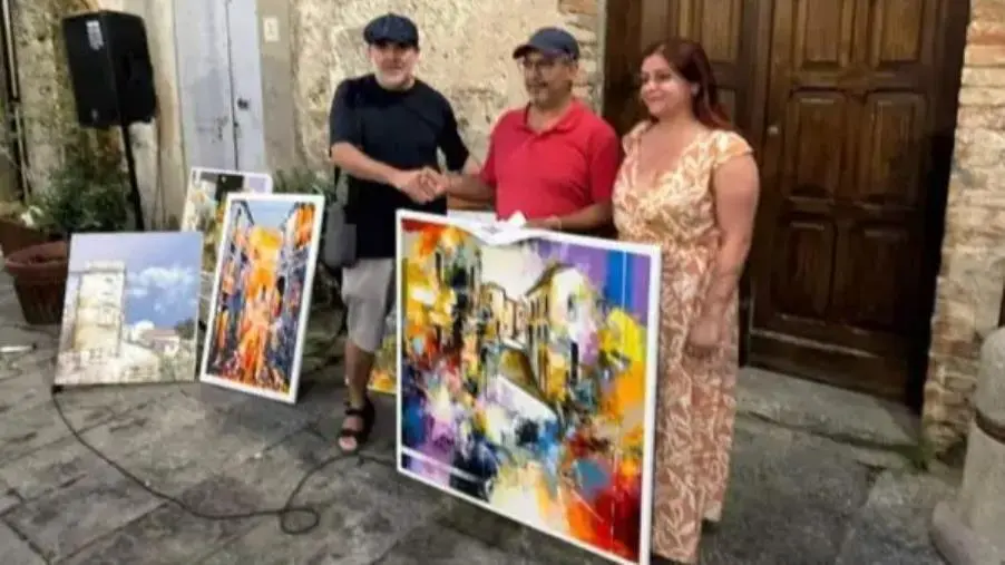 Successo a Montauro per la IV edizione dell'estemporanea di pittura "Rinascita Creativa"