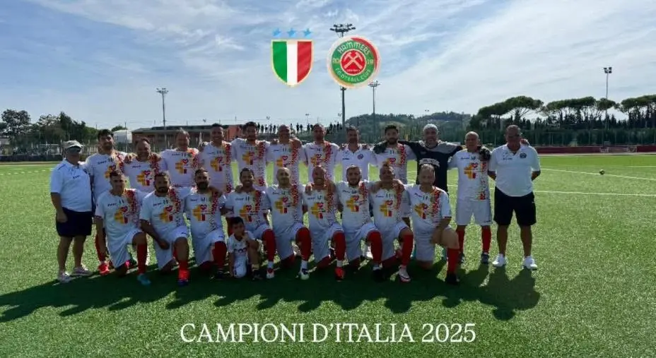 Calcio, Hammers Campioni d'Italia ASC: a Misano il trionfo dei catanzaresi