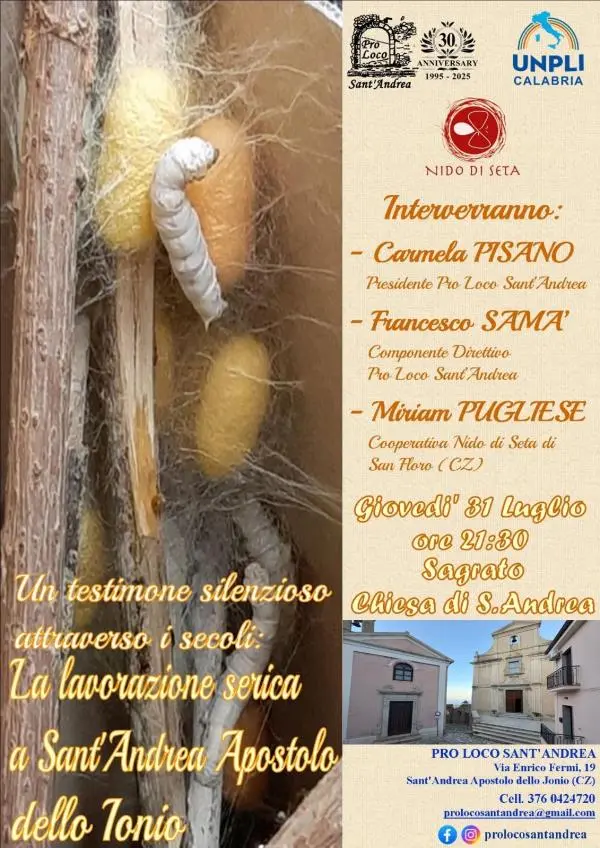 images La lavorazione serica a Sant’Andrea Apostolo dello Jonio: un testimone silenzioso attraverso i secoli