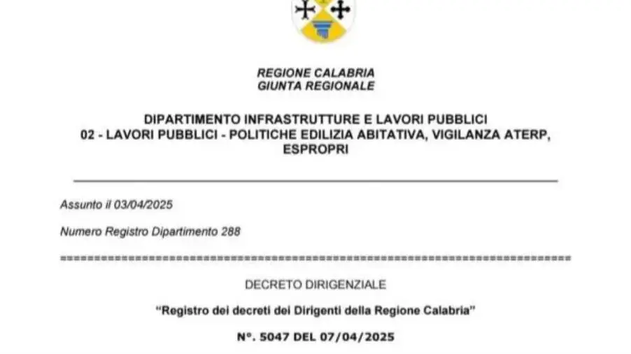 images Finanziamento 'Ceravolo' a Catanzaro, Assisi a Capellupo: "Errare humanum est, perseverare..."