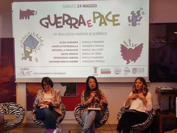 Catanzaro, al Museo del Rock il 5° appuntamento con "Cura d'arte" a tema "Guerra e Pace"