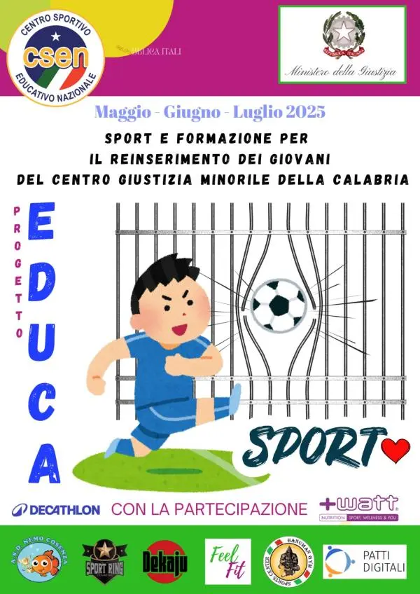 Progetto "EDUCA”, avviata la fase sperimentale per il reinserimento dei giovani del Centro Giustizia Minorile per la Calabria