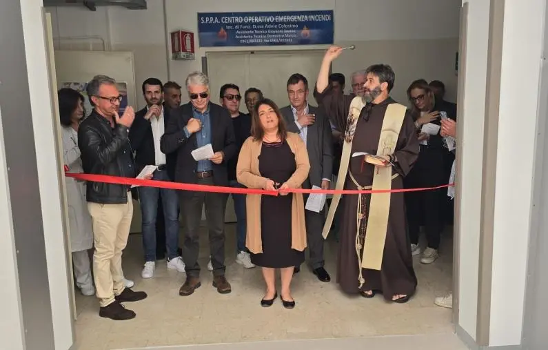 Inaugurato il nuovo accesso al presidio “Pugliese” dell’Azienda “Dulbecco”