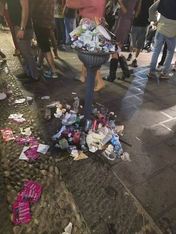 Belfiore: “A tre giorni dalla fine della Notte Piccante feci, urine e vomito in città”