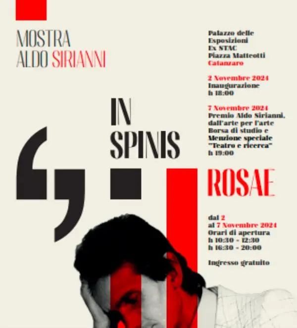 "In Spinis Rosae", all'Ex Stac la chiusura della mostra e consegna del "Premio Aldo Sirianni"