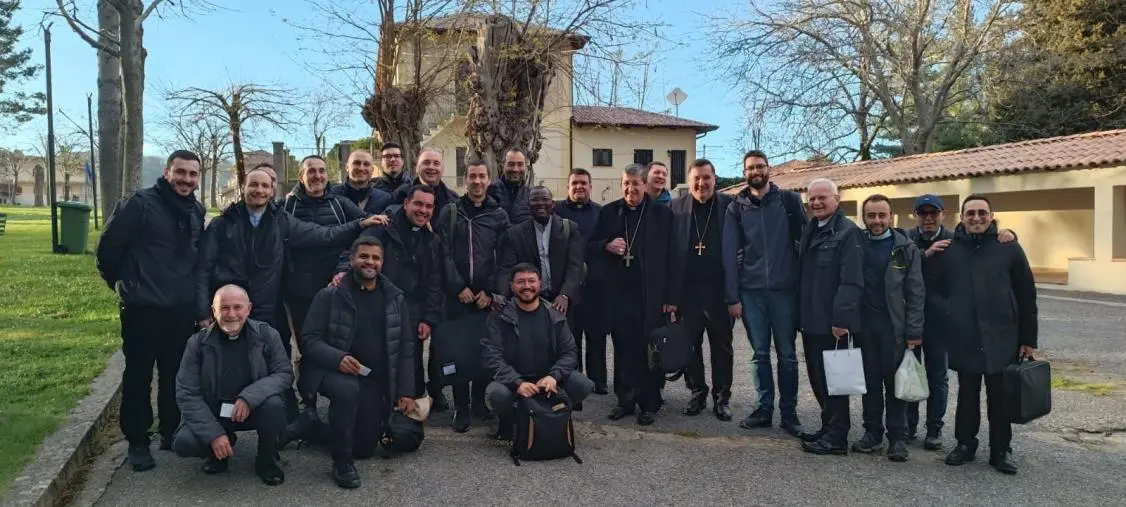 images I giovani preti della Diocesi di Firenze in visita di fraternità nel Catanzarese