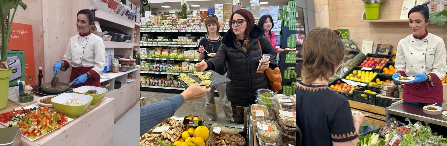 images Dal seitan al tofu, ma non solo: successo al Naturium di Montepaone per la degustazione di cucina vegana