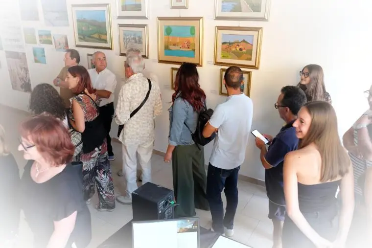 images A Pentone il vernissage della mostra "Memorie in racconto"
