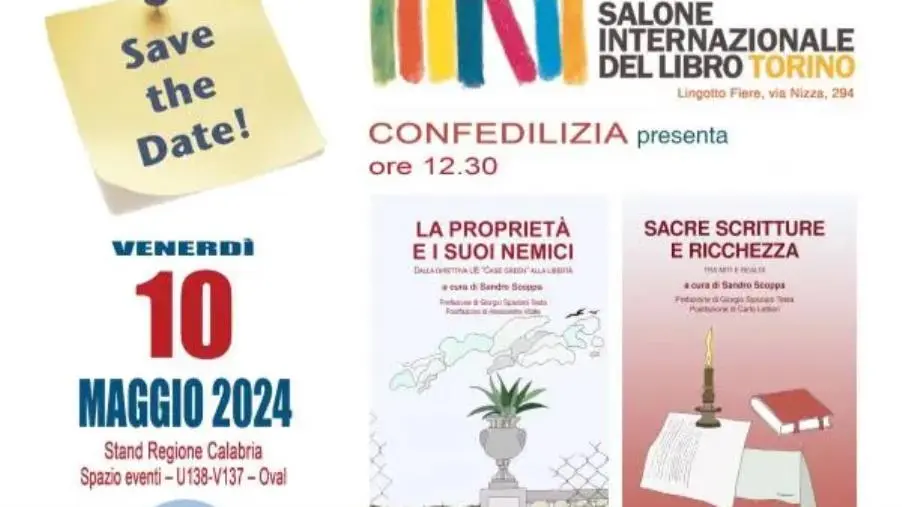 Confedilizia ospite della XXXVI edizione del Salone internazionale del libro di Torino 