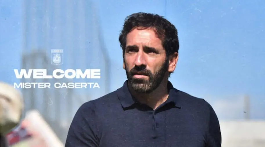 Fabio Caserta è il nuovo allenatore del Catanzaro