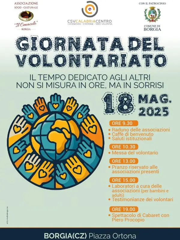 A Borgia la Festa del Volontariato