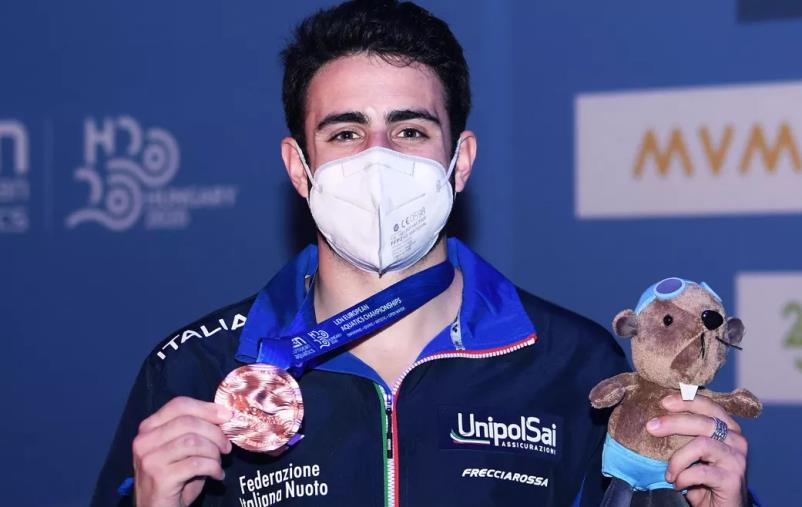 Europei Budapest 2021. Il tuffatore cosentino Giovanni Tocci è medaglia di bronzo 