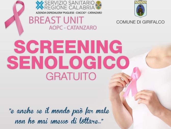 Prevenire è meglio che curare: screening senologico gratuito a Girifalco


