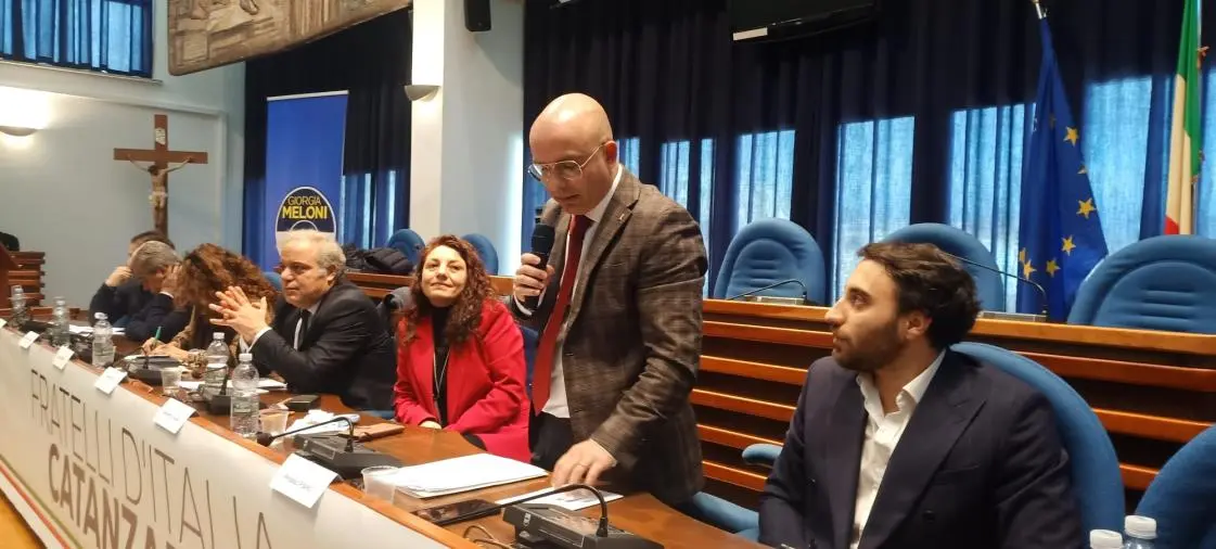 images Congresso di Fratelli d'Italia a Catanzaro: Pierpaolo Pisano eletto nuovo coordinatore cittadino