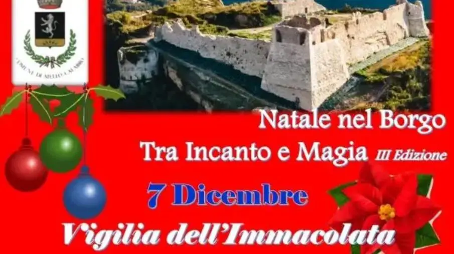 images “Natale nel Borgo”, ad Aiello Calabro iniziative per la vigilia dell’Immacolata: il programma 