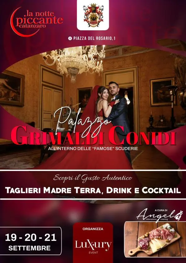 Notte piccante a Catanzaro, Palazzo Grimaldi apre le porte alla città (IL PROGRAMMA)